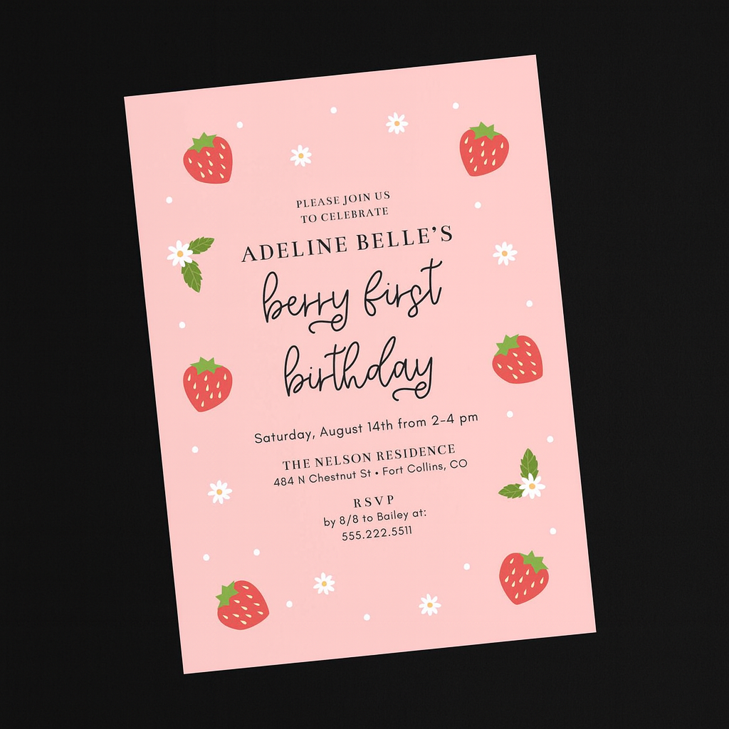 Invitations & Event Materials