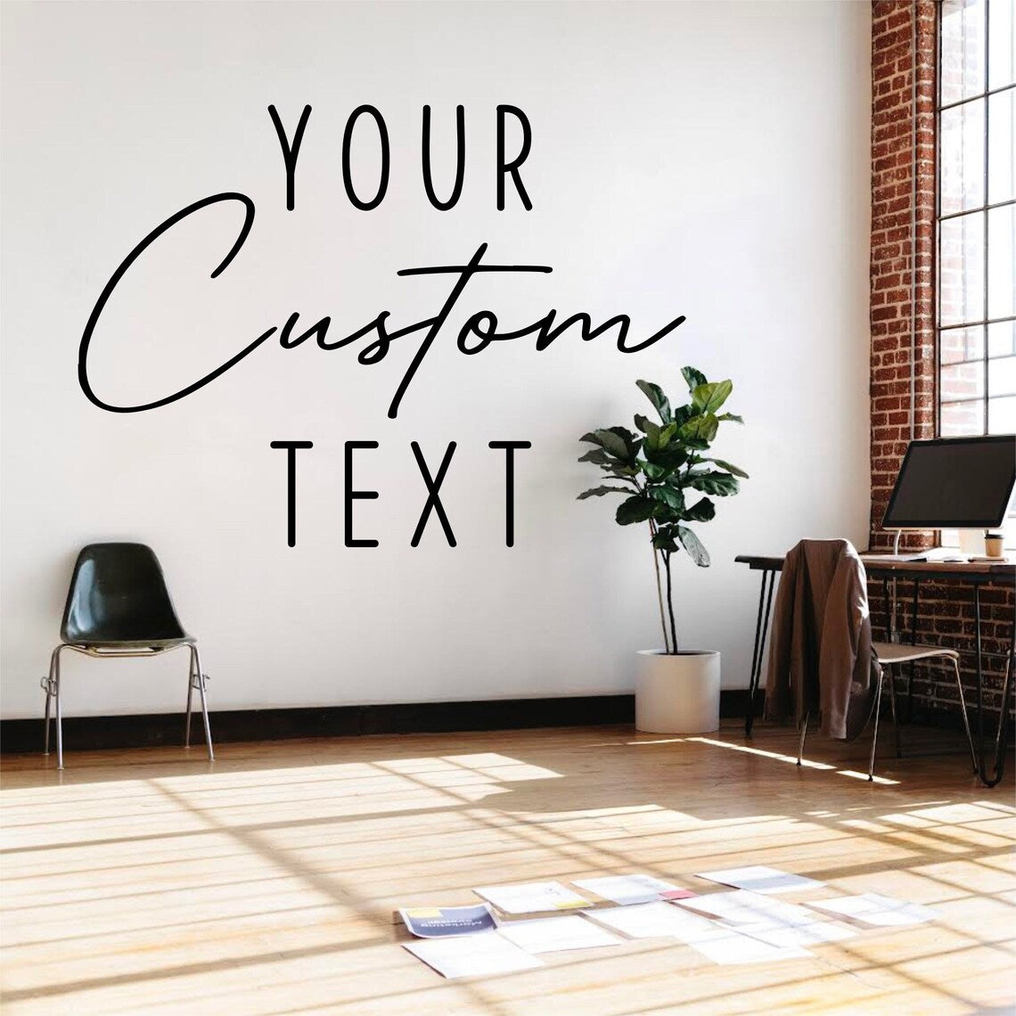 Single Colour Vinyl Decals