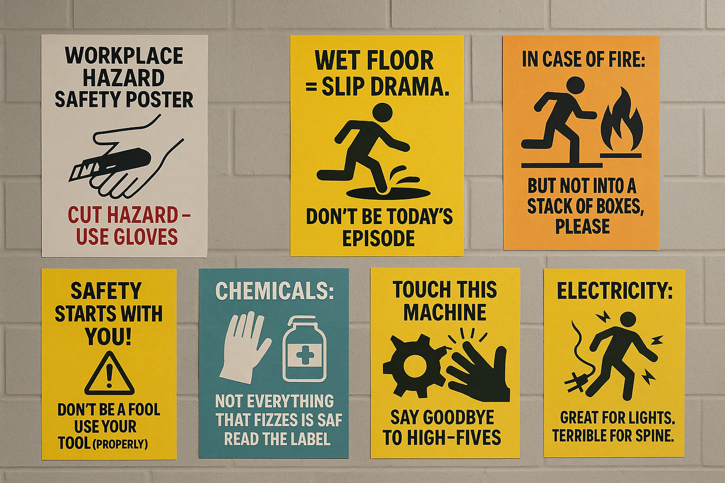 Safety Reminder Signs