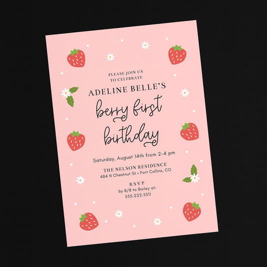 Invitations & Event Materials