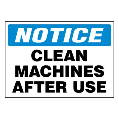 Notice Signs