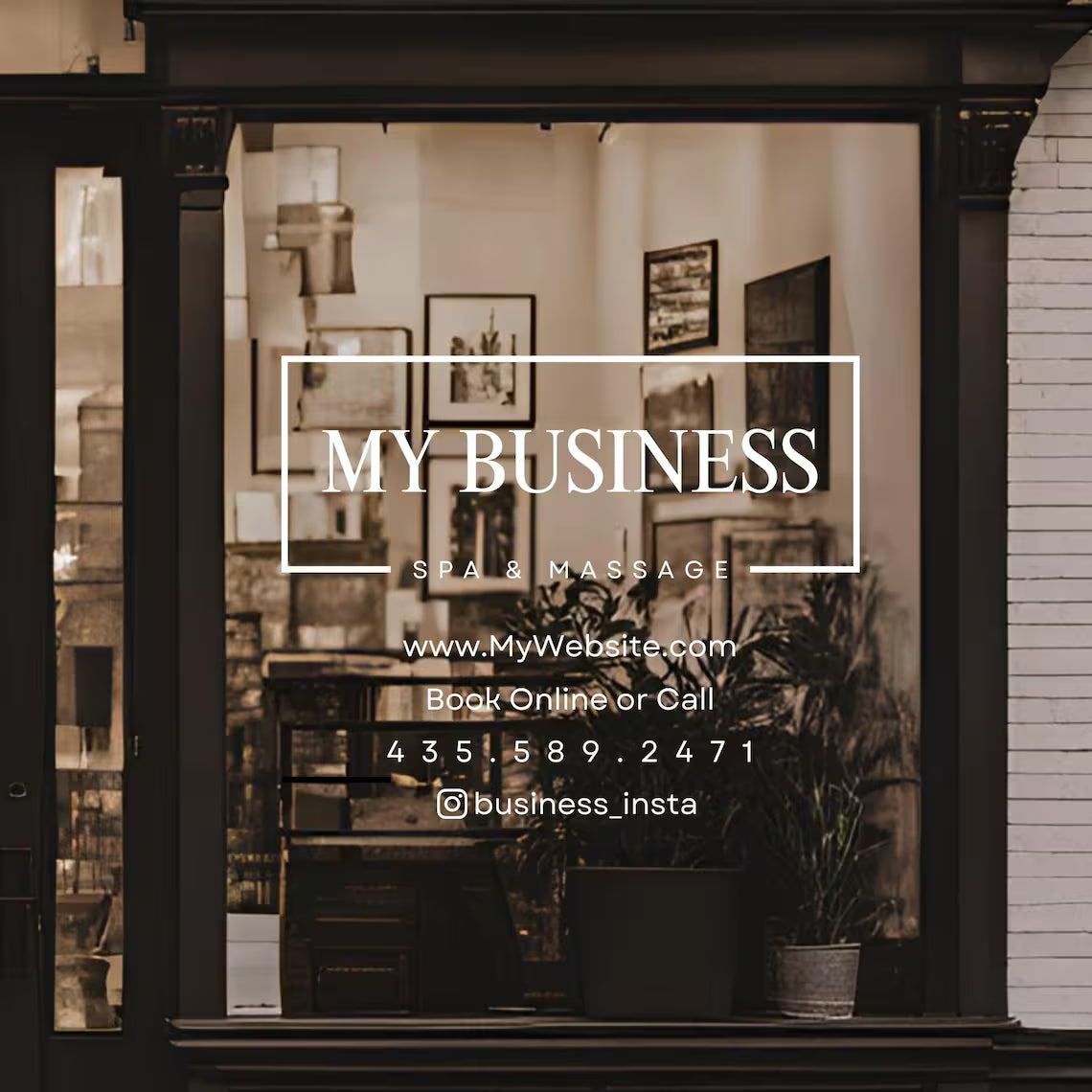 Storefront Lettering