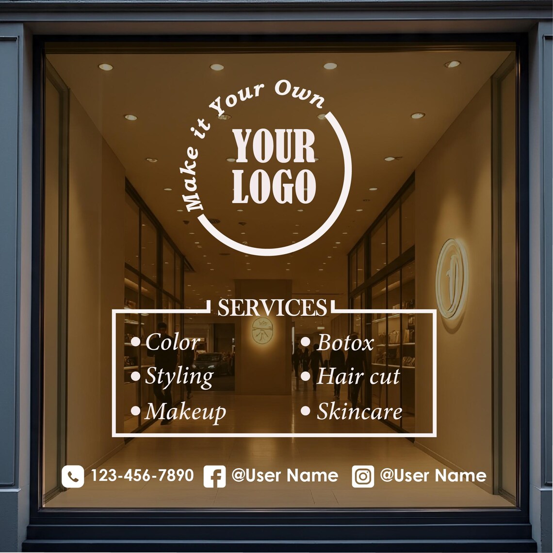 Storefront Lettering