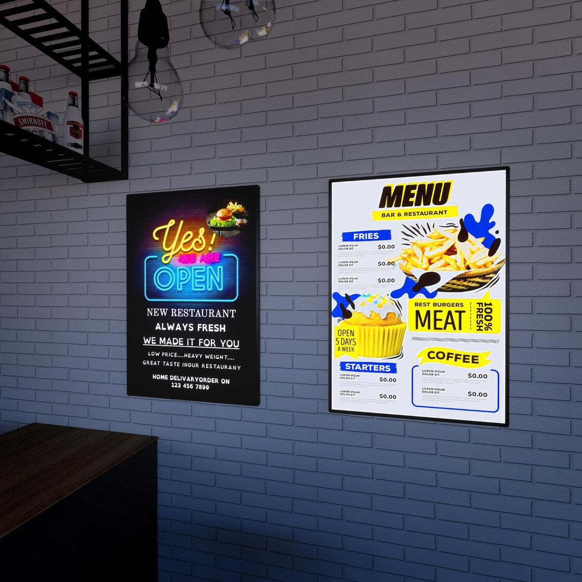 Menus