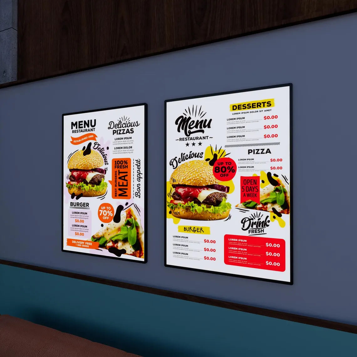 Menus