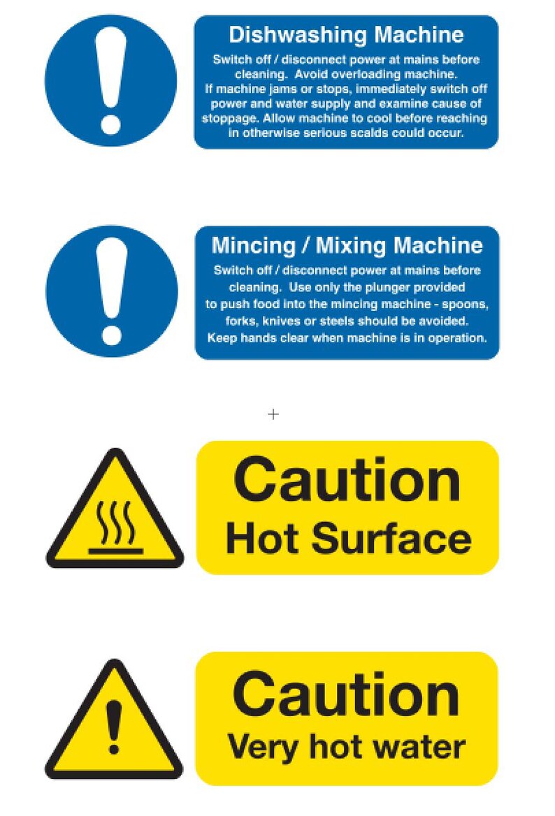 Equipment Safety Labels