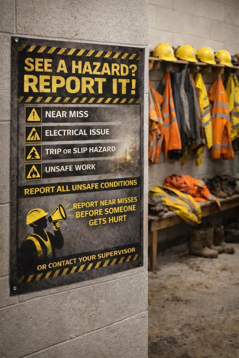 Custom Workplace Safety Posters