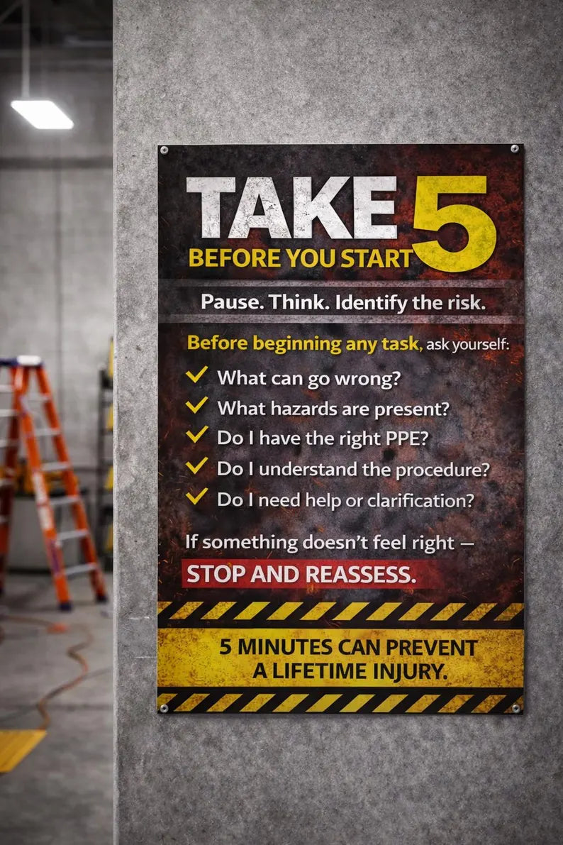 Custom Workplace Safety Posters