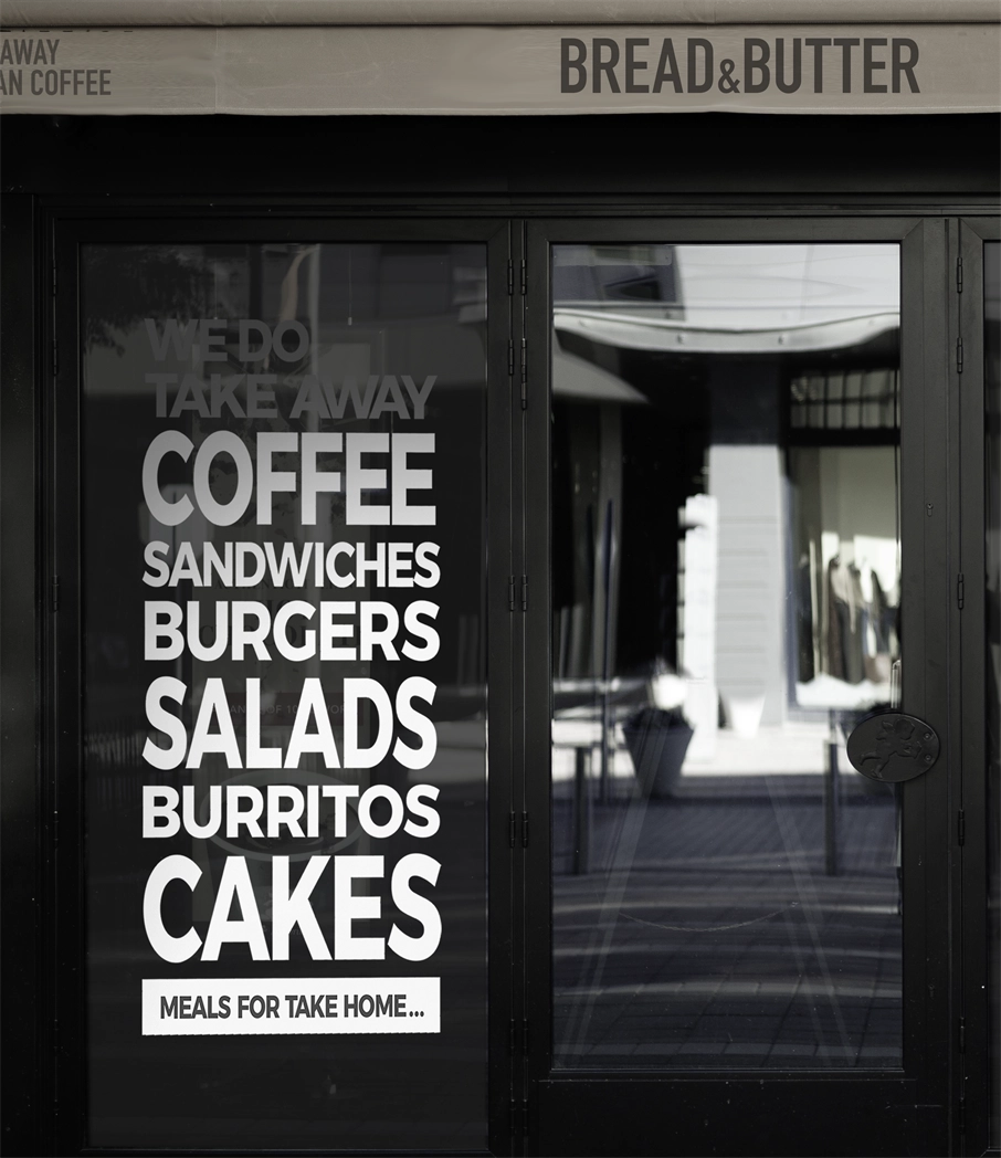 Storefront Lettering